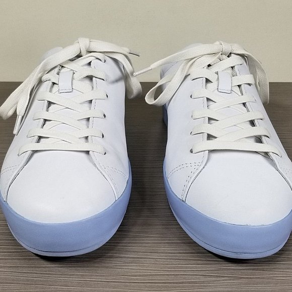 Rag and Bone RB1 Sneaker Mule, White Leather, Womens Size 10 / 40 - Picture 2 of 11